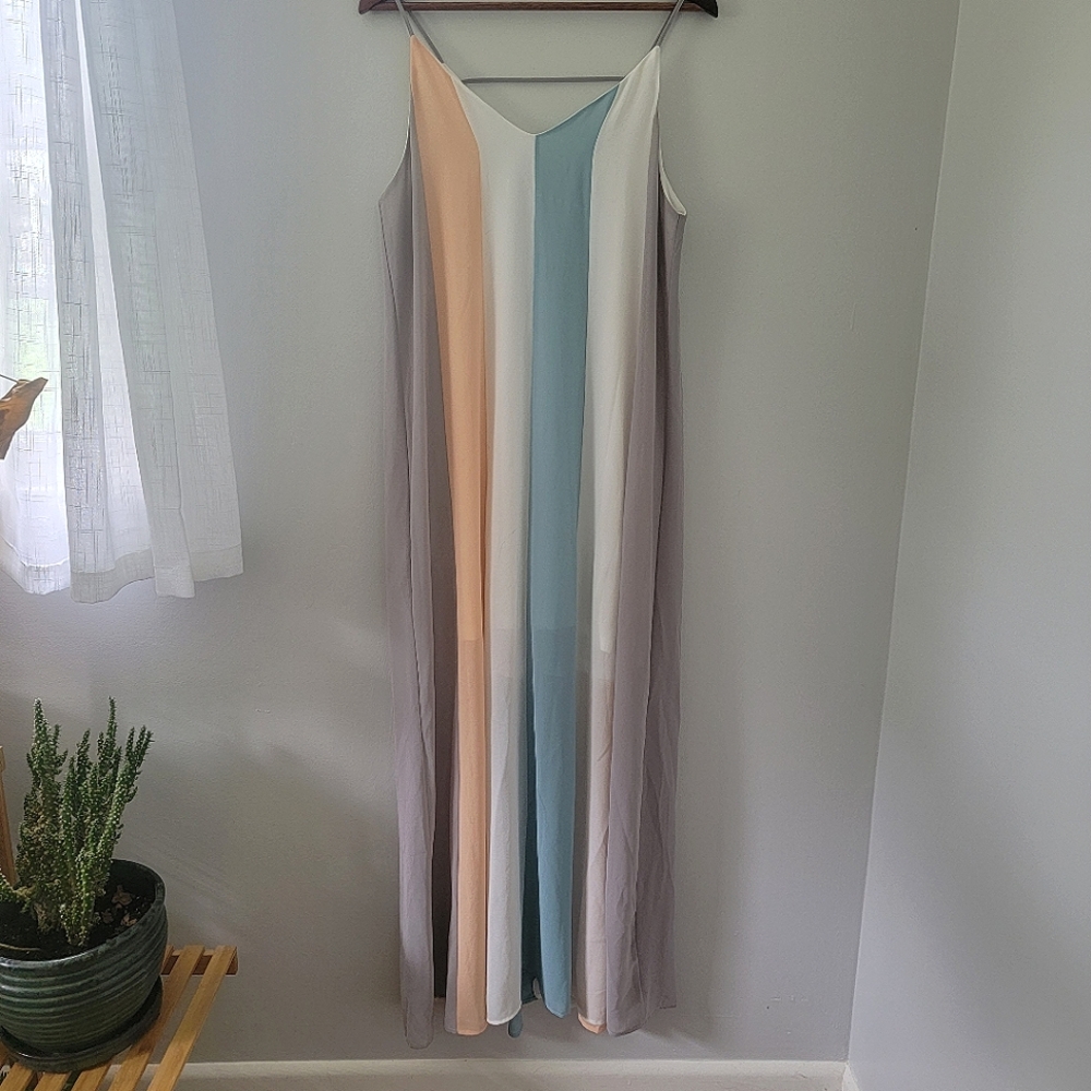She & Sky Spaghetti Strap Dress